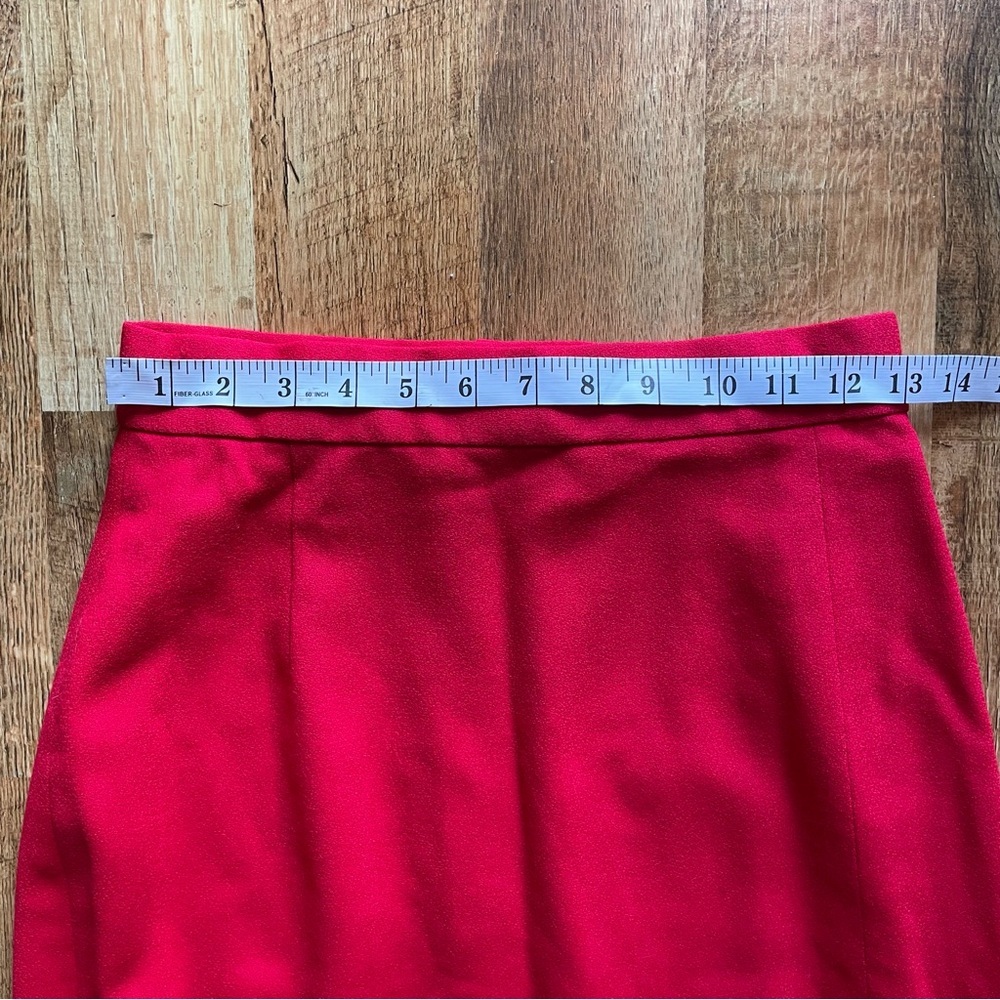 Source Unknown Red Maxi Pencil Skirt For Night Out - image 4